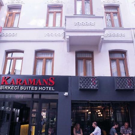 איסטמבול Karamans Sirkeci Suites Hotel מראה חיצוני תמונה