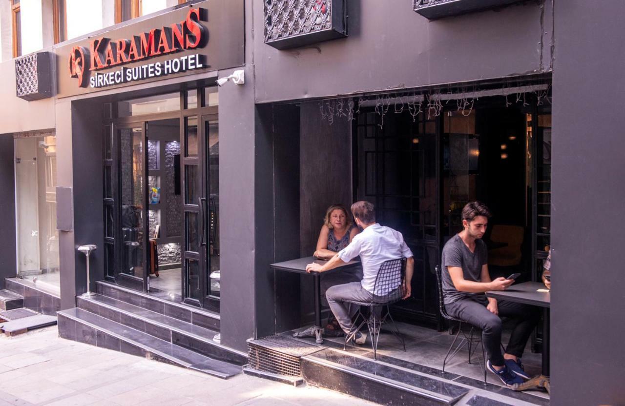 איסטמבול Karamans Sirkeci Suites Hotel מראה חיצוני תמונה