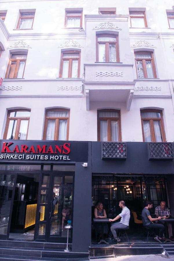 איסטמבול Karamans Sirkeci Suites Hotel מראה חיצוני תמונה