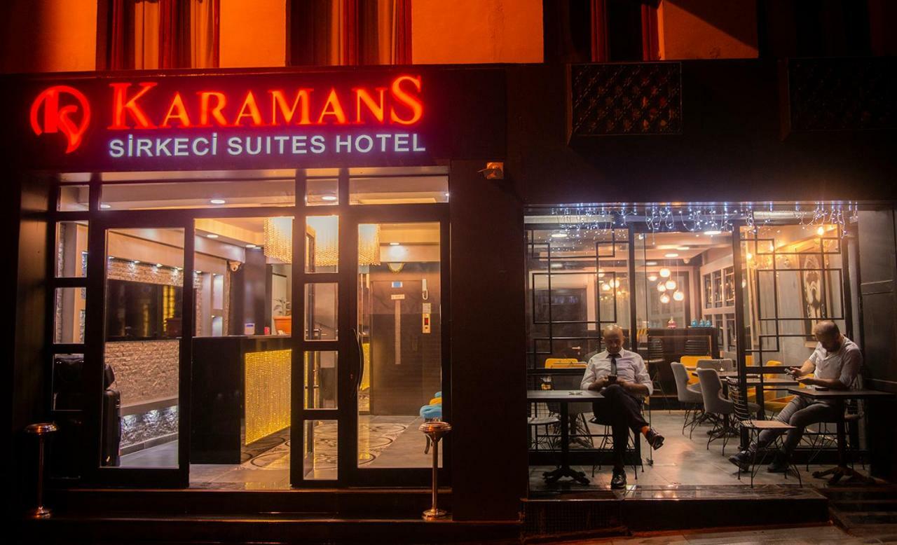 איסטמבול Karamans Sirkeci Suites Hotel מראה חיצוני תמונה