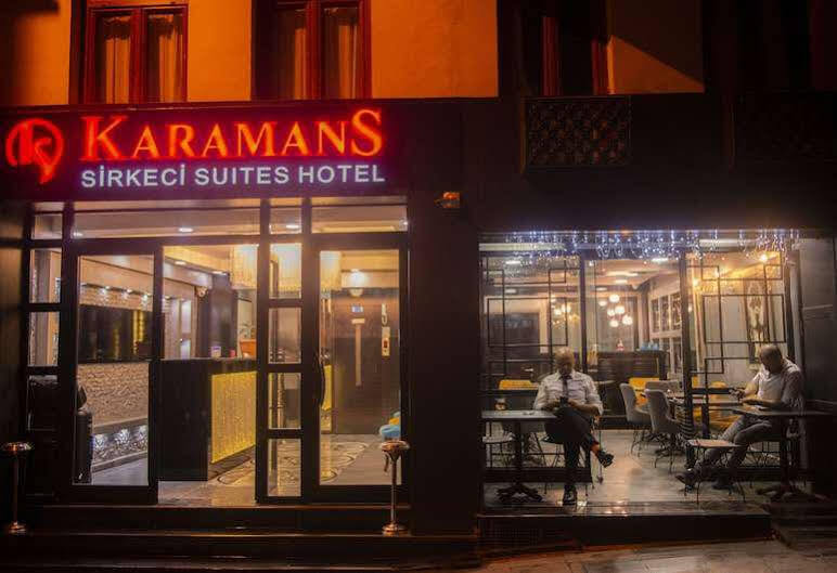 איסטמבול Karamans Sirkeci Suites Hotel מראה חיצוני תמונה