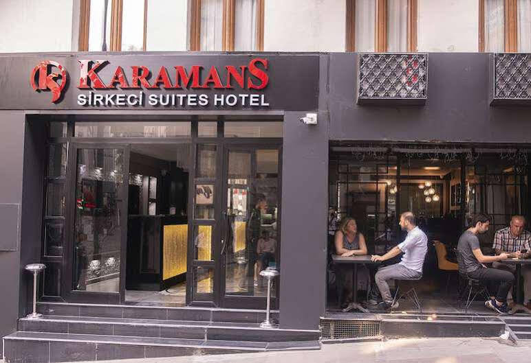 איסטמבול Karamans Sirkeci Suites Hotel מראה חיצוני תמונה